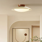 High-CRI Mid-Century Integrated LED Flush Mount Ceiling Light
