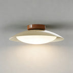 High-CRI Mid-Century Integrated LED Flush Mount Ceiling Light