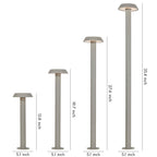 High-CRI Ra90 IP65 Aluminum Path Light (Multiple Heights)