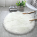 High-Density Velvet Non-Slip Round Rug