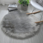 High-Density Velvet Non-Slip Round Rug