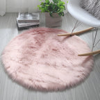High-Density Velvet Non-Slip Round Rug