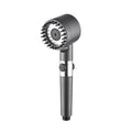 High-Pressure Single-Button Handheld Shower Head (No-Drill Mount)
