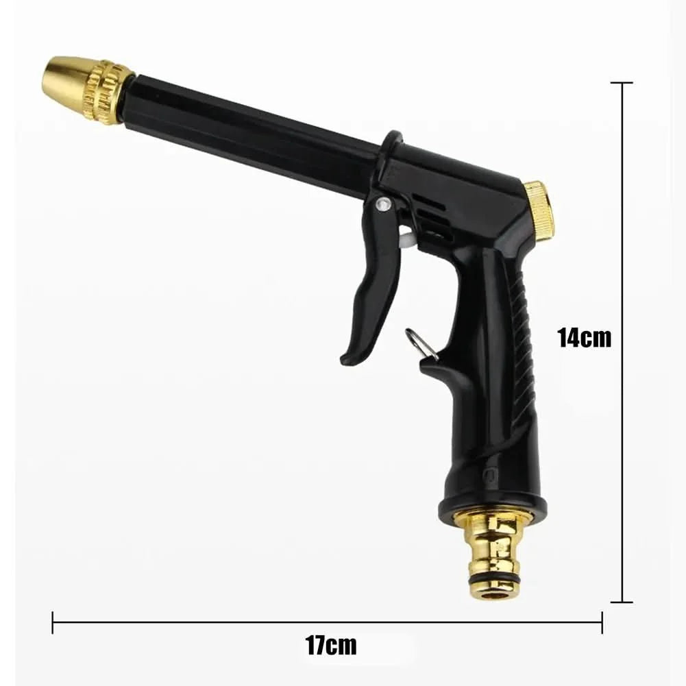High-Pressure Water Gun 23 Ft Hose Multi-Pattern Nozzle