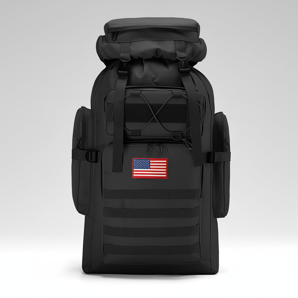 Hiking Backpack 40L Durable Fabric Comfortable Fit