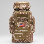 Hiking Backpack 40L Durable Fabric Comfortable Fit