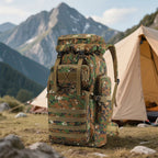 Hiking Backpack 40L Durable Fabric Comfortable Fit