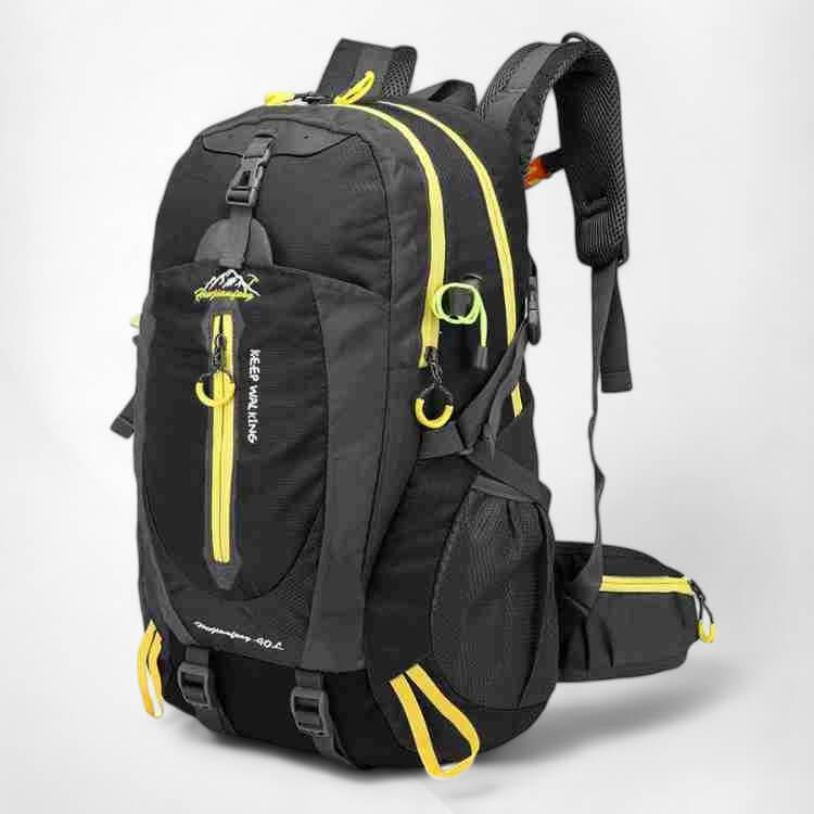 Hiking Backpack 40L Waterproof Lightweight Padded Back & Adjustable Straps
