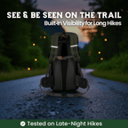 Hiking Backpack 50L Breathable Back Support & Shoe Compartment