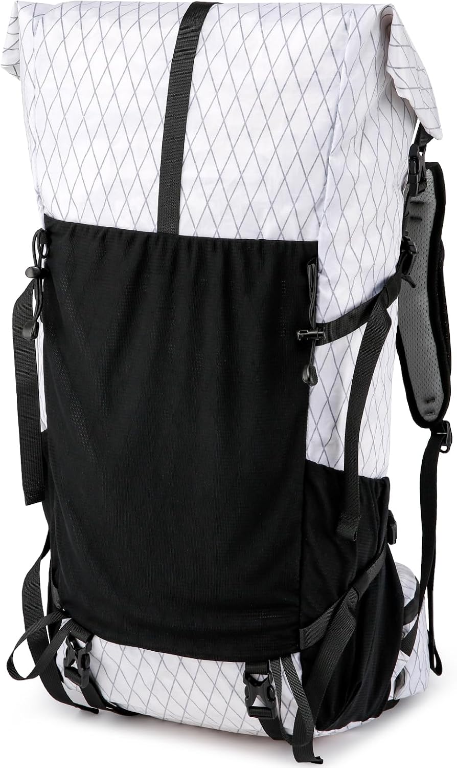 Hiking Backpack 50L Water-Resistant Breathable Back Support