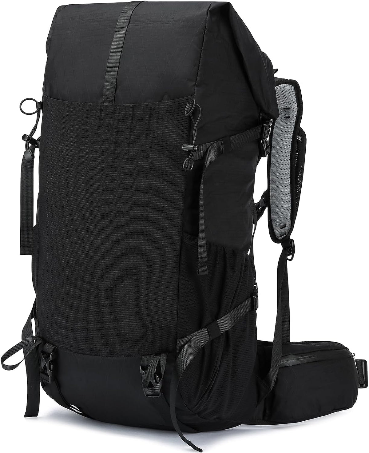 Hiking Backpack 50L Water-Resistant Breathable Back Support