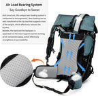 Hiking Backpack 50L Water-Resistant Breathable Back Support
