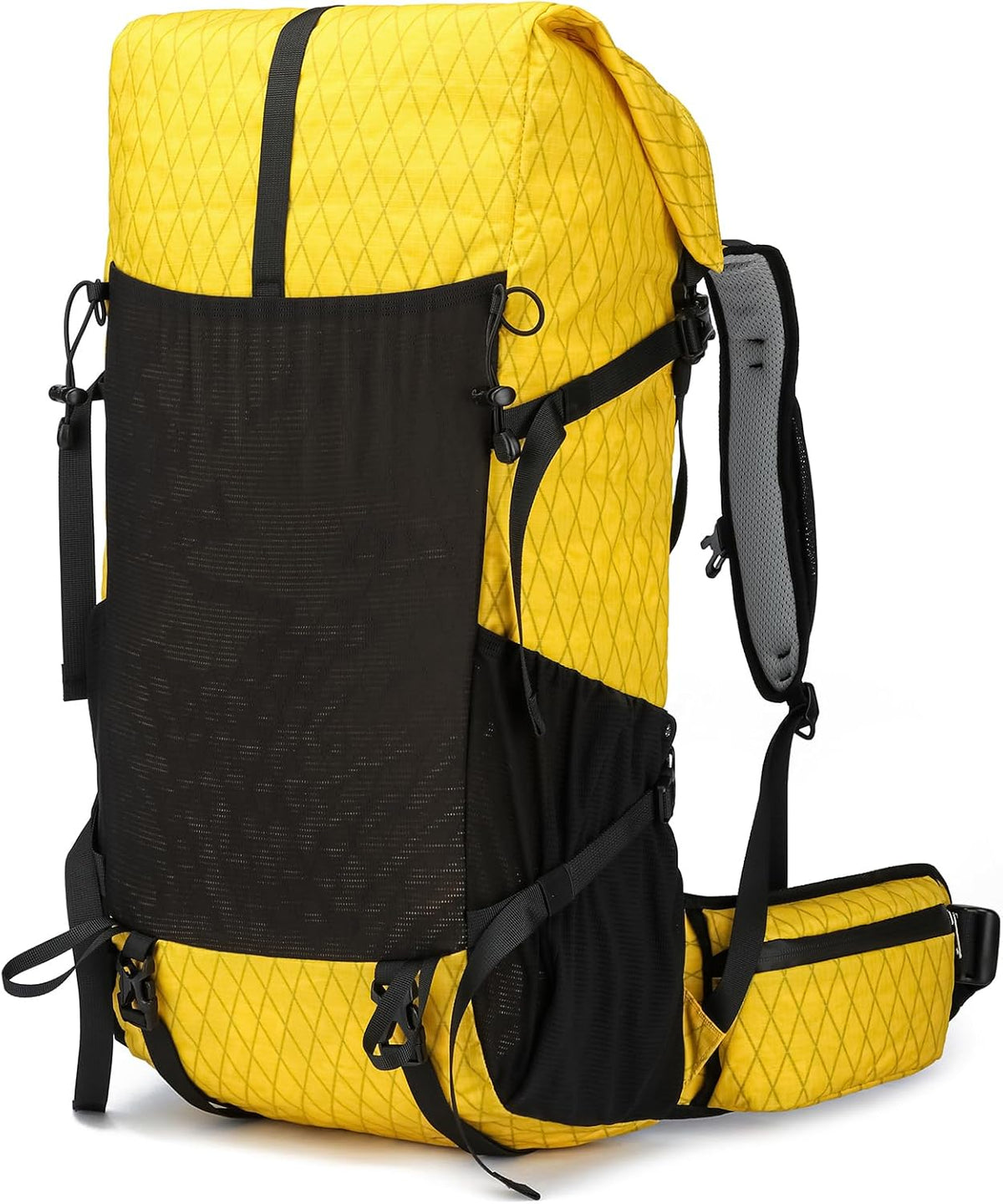 Hiking Backpack 50L Water-Resistant Breathable Back Support