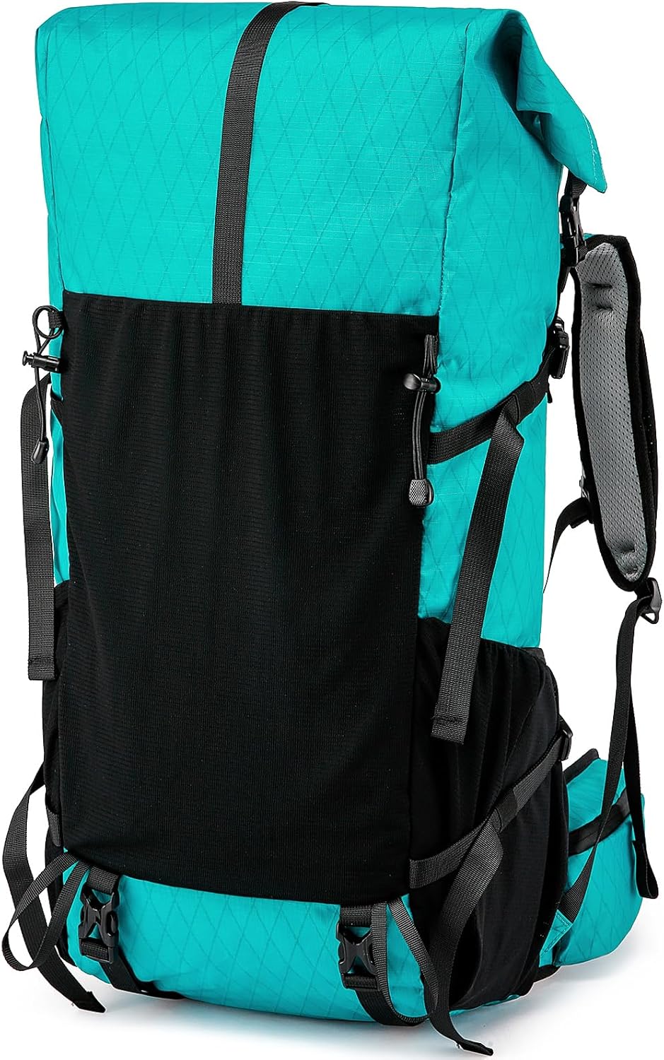 Hiking Backpack 50L Water-Resistant Breathable Back Support