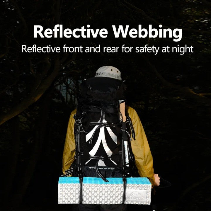 Hiking Backpack 70L Durable Nylon Softback