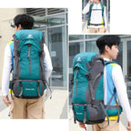 Hiking Backpack 70L Waterproof Rain Cover