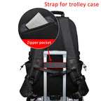 Hiking Backpack Large Capacity Water-Resistant Padded Back Panel