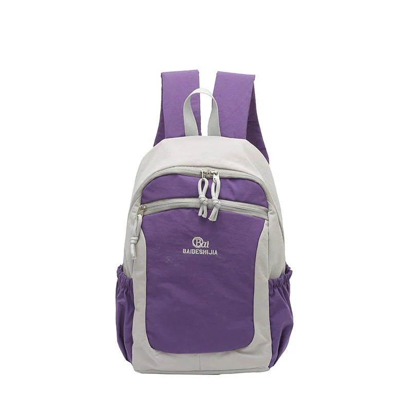 Hiking Backpack Multiple Compartments Weather-Resistant Padded Straps