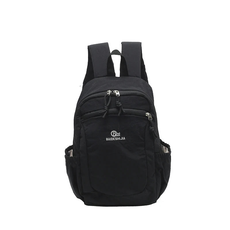 Hiking Backpack Multiple Compartments Weather-Resistant Padded Straps