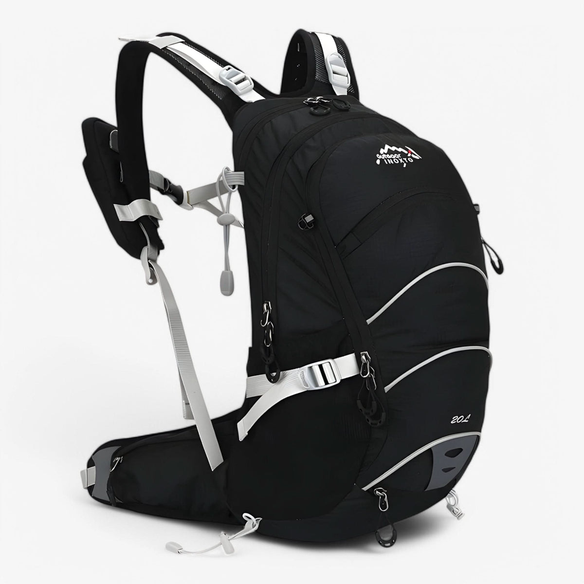 Hiking Backpack Water-Repellent Nylon 20L Ergonomic Fit