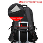Hiking Backpack Water-Resistant Padded Back & Waist Belt