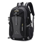 Hiking Backpack Waterproof 40L Ergonomic Back Panel