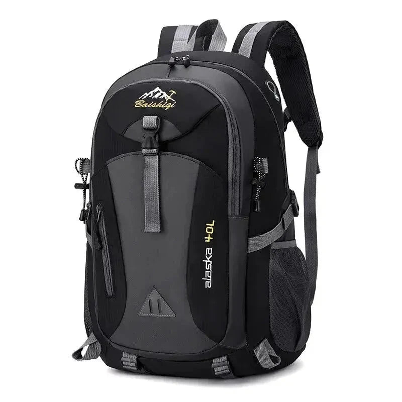 Hiking Backpack Waterproof 40L Ergonomic Back Panel