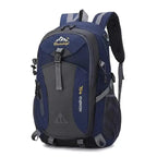 Hiking Backpack Waterproof 40L Ergonomic Back Panel