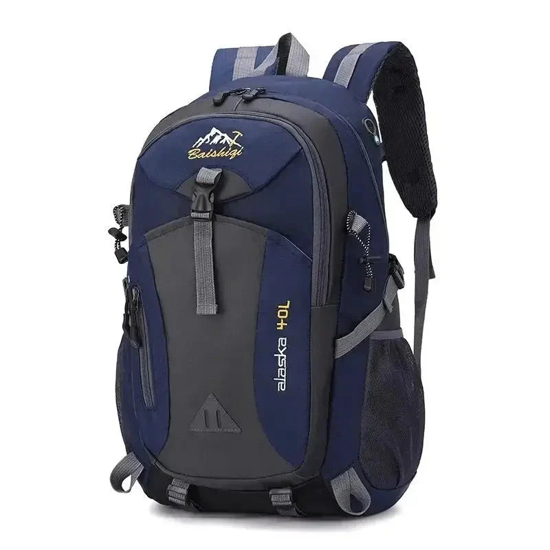 Hiking Backpack Waterproof 40L Ergonomic Back Panel