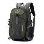 Hiking Backpack Waterproof 40L Ergonomic Back Panel