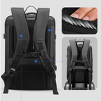 Hiking Backpack Waterproof Multilayer Breathable Mesh Back