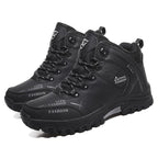 Hiking Boots Waterproof & Fleece-Lined Non-Slip Rubber Sole