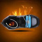Hiking Boots Waterproof & Fleece-Lined Non-Slip Rubber Sole