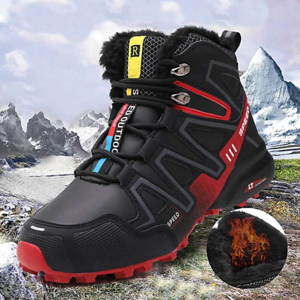 Hiking Boots Waterproof Insulated Non-Slip Sole