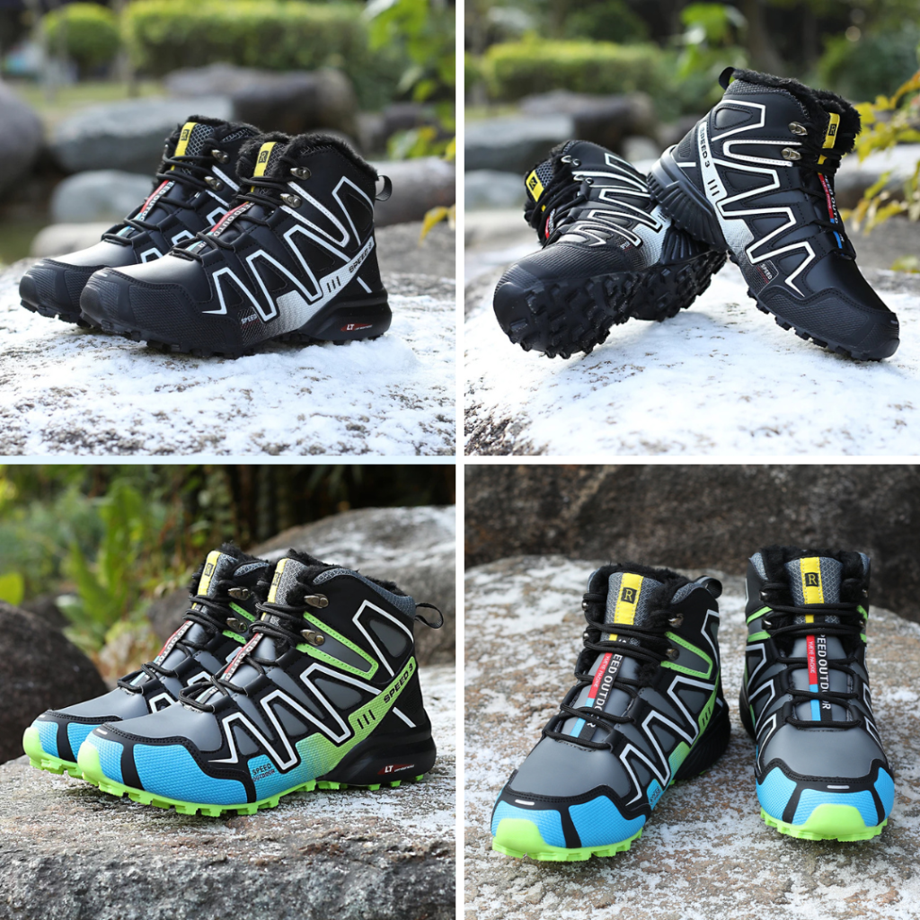 Hiking Boots Waterproof Insulated Non-Slip Sole