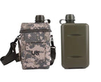 Hiking Canteen 2L Durable Plastic Screw-Top Cap
