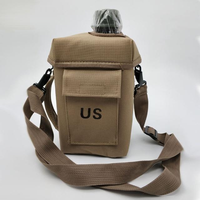 Hiking Canteen 2L Durable Plastic Screw-Top Cap