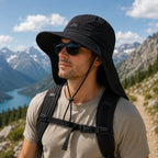 Hiking Hat UPF 50+ Wide Brim & Neck Flap