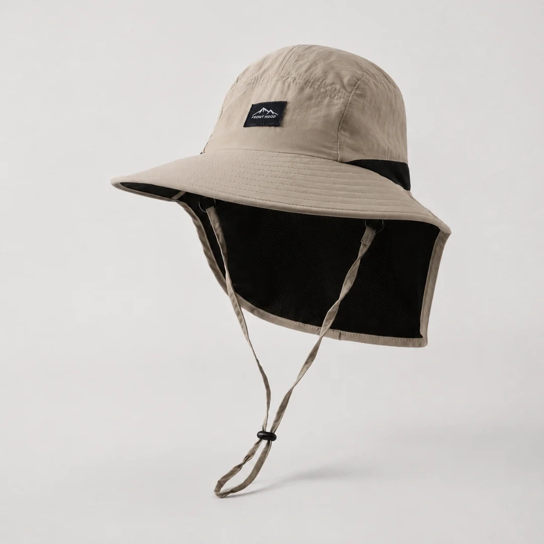 Hiking Hat UPF 50+ Wide Brim & Neck Flap