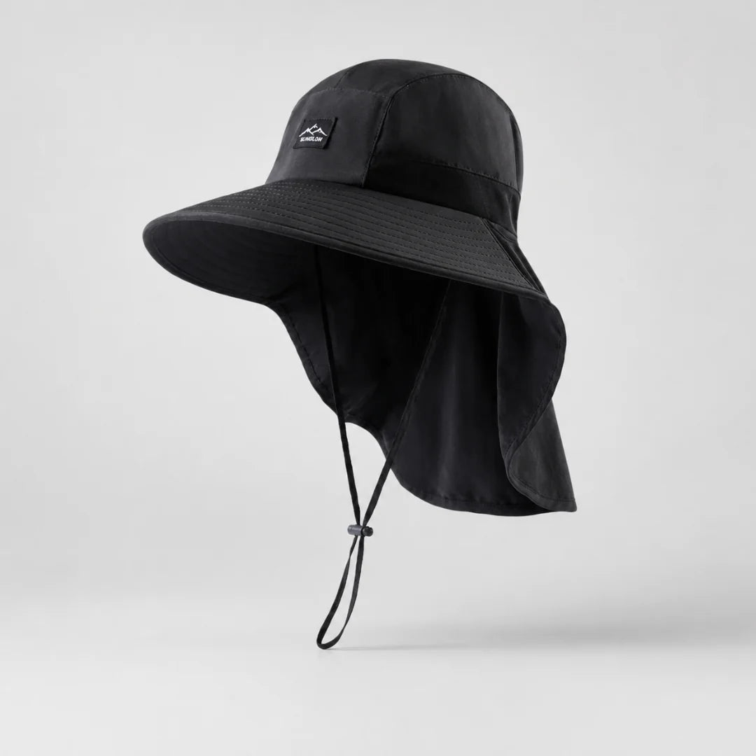 Hiking Hat UPF 50+ Wide Brim & Neck Flap