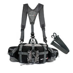 Hiking Hip Bag Waterproof Nylon Convertible Strap