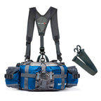 Hiking Hip Bag Waterproof Nylon Convertible Strap