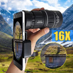 Hiking Monocular 10X HD Photo & Video Water-Resistant
