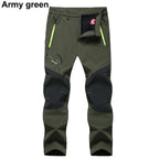 Hiking Pants Softshell Waterproof & Windproof Warm Lined