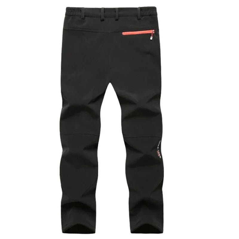 Hiking Pants Softshell Waterproof & Windproof Warm Lined