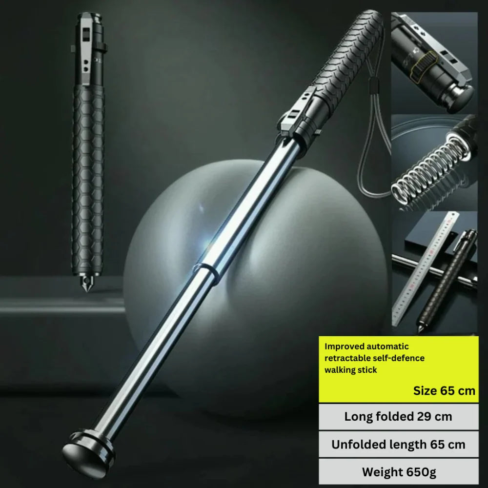 Hiking Pole One-Click Telescopic & Anti-Slip Grip
