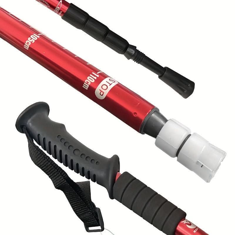 Hiking Pole Telescopic Foldable Non-Slip Grip