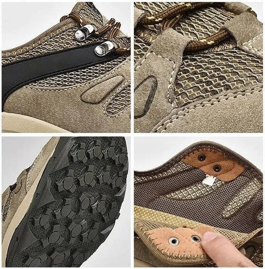 Hiking Shoes Waterproof & Breathable All-Terrain Traction