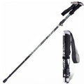 Hiking Stick Quick-Fold Alloy Steel Shock-Absorbing Grip