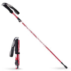 Hiking Stick Quick-Fold Alloy Steel Shock-Absorbing Grip